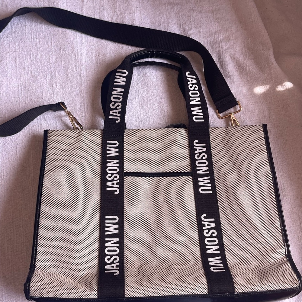 Jason Wu Monochrome Mesh Tote